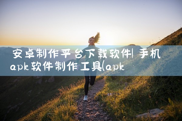 安卓制作平台下载软件