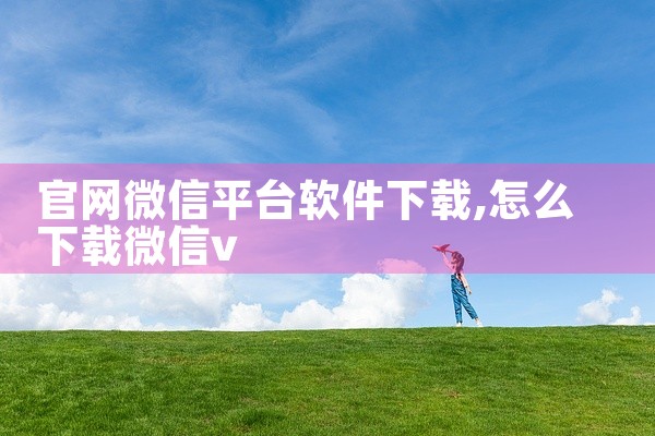官网微信平台软件下载